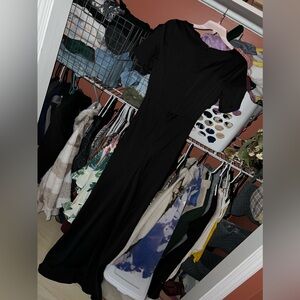 Topshop Satin Maxi Dress